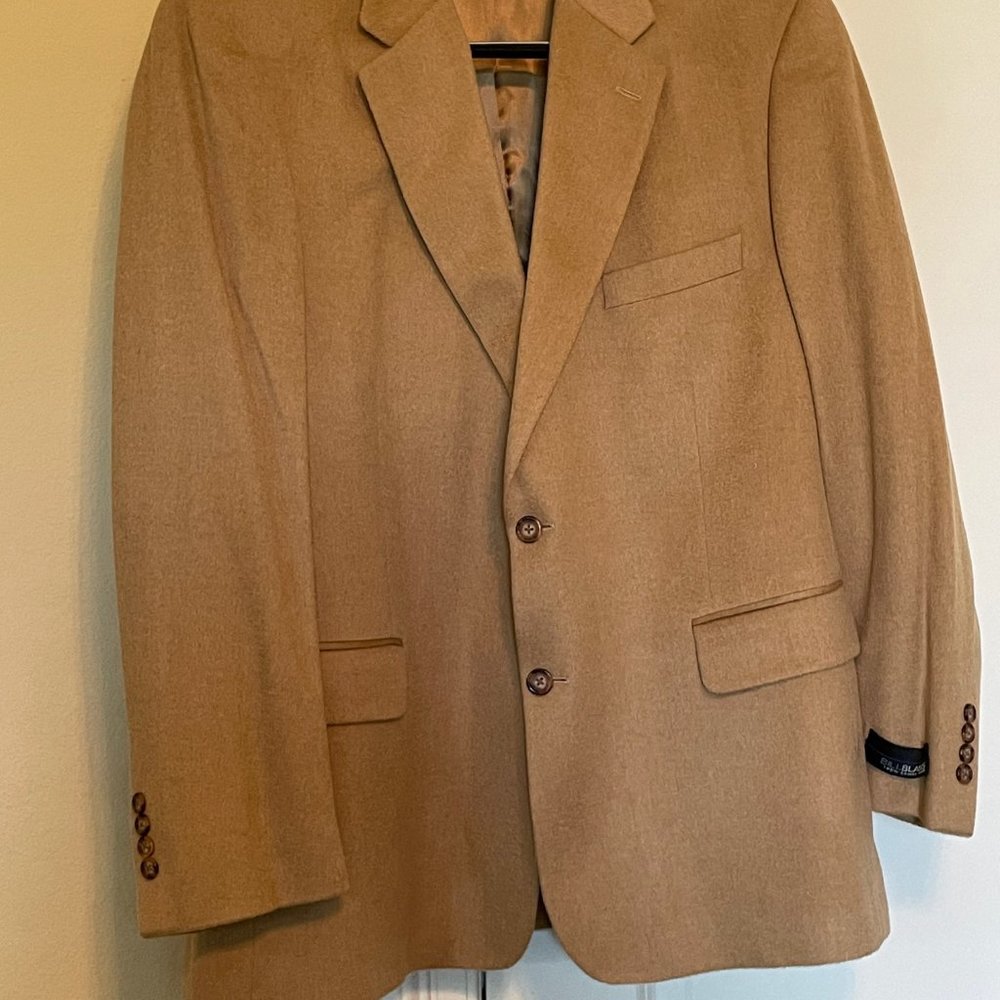 Men's Bill Blass Camel Hair Sports Coat